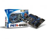 MSI P67A-G43 (B3)  -  LGA 1155  -  DDR3